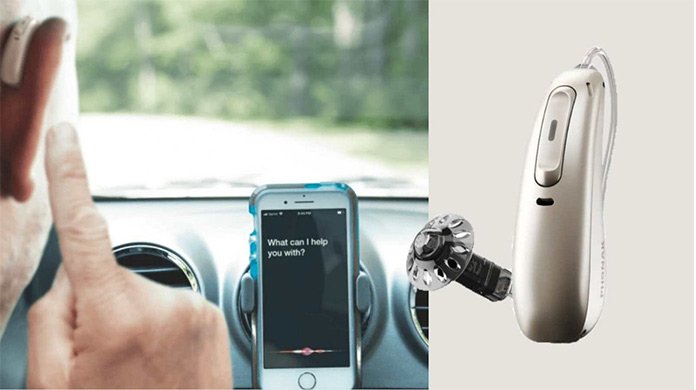Bluetooth hearing aids streaming audio from a smartphone, Prism Hearing Pune